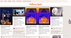 Desktop Screenshot of halloweenspirit.org