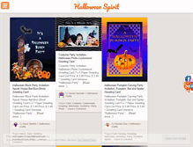 Tablet Screenshot of halloweenspirit.org